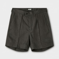 PHIGVEL - LINEN PIN TUCK SHORTS