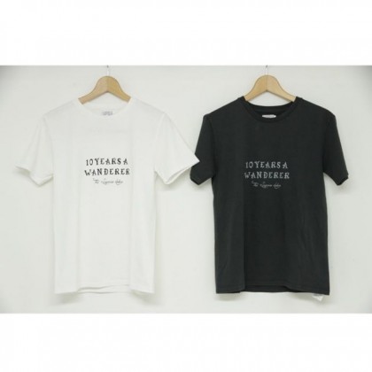 print T-shirts "10 YEARS A WANDER"