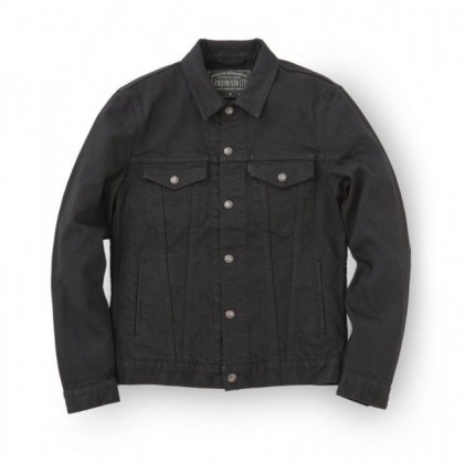 sandinista - B.C. Stretch Denim Jacket Black