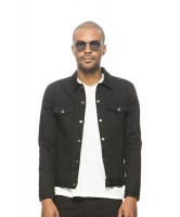sandinista - B.C. Stretch Denim Jacket Black