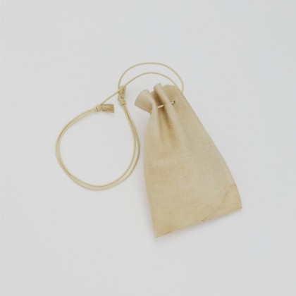 ITTI - HERRIE KINCHAKU POUCH - PM / SHIRO