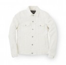 sandinista - B.C. Stretch Denim Jacket White