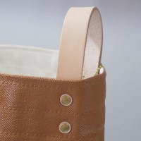 THE SUPERIOR LABOR / paint tote XL (LIGHT KHAKI)