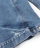 sandinista - B.C. Stretch Damaged Denim JKT