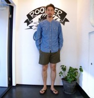 PIG&ROOSTER (ピッグアンドルースター)PANIOLO DUNGAREES SHIRT