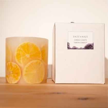 GREEN CANDLE ( L ) - オレンジ