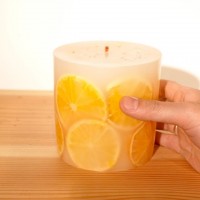 GREEN CANDLE ( L ) - オレンジ