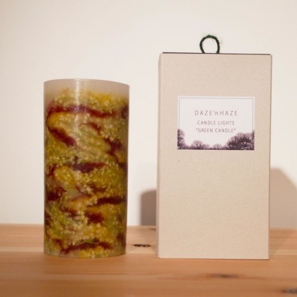 GREEN CANDLE ( M ) - セイタカアワダチソウ.ケイトウ