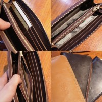 The superior labor - bridle zip long wallet