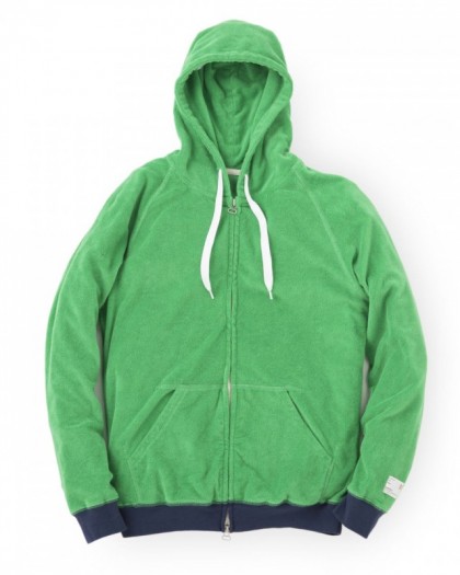 Sandinista - Hooded Zip front Pile Sweatshirt