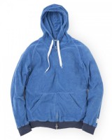 Sandinista - Hooded Zip front Pile Sweatshirt