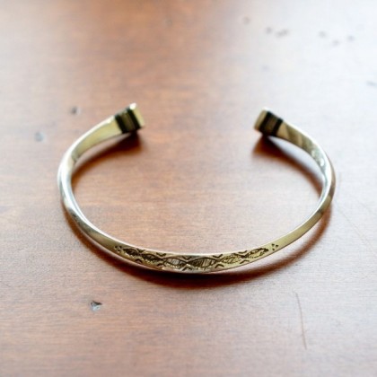 Touareg silver (トゥアレグシルバー) -  Bangle 02