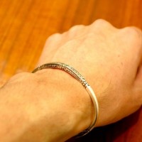 Touareg silver (トゥアレグシルバー) -  Bangle 03