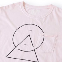 SANDINSTA / Overdyed Vintage Title Pocket Tee