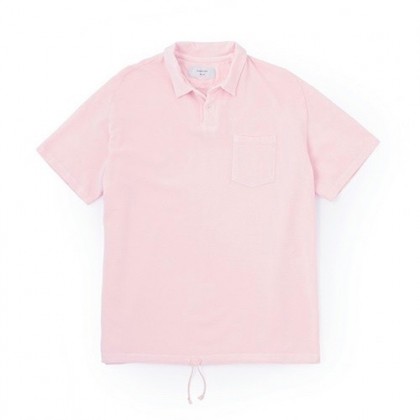 SANDINSTA /  Overdyed Easy Fit Polo Shirt
