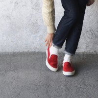 moonstar ムーンスター SIDEGOA L RED