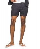 Sandinista - Linen Very Short Pants-Chacoal