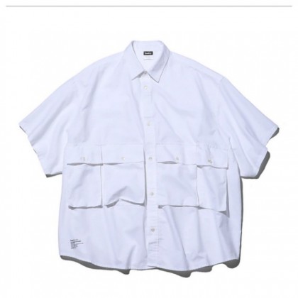 FreshService-OXFORD FLAP POCKET S/S SHIRT