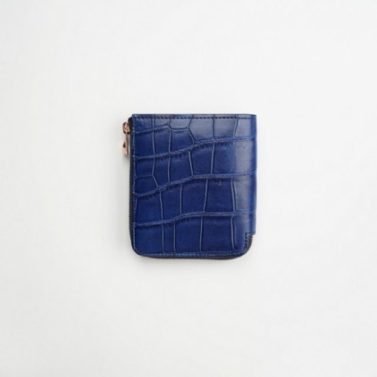 ITTI - CRISTY VERY COMPACT WLT / 藍CROCO