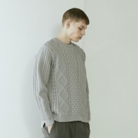 CURLY - PROSPECT FISHERMAN SWEATER