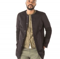 Sandinista　サンディニスタ- Collarless Shop Coat