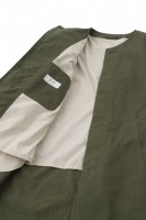 Sandinista　サンディニスタ- Collarless Shop Coat