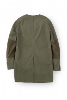 Sandinista　サンディニスタ- Collarless Shop Coat