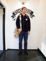 PIG&ROOSTER ピッグアンドルースター HALE VELOUR ZIP TOP