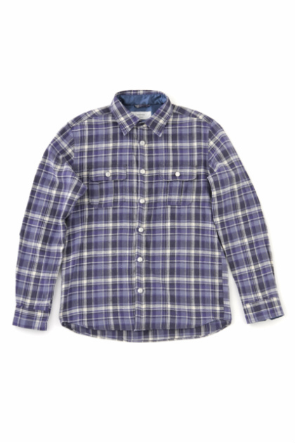 Sandinista / Farmonte Tack Button Check Shirt