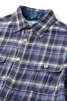 Sandinista / Farmonte Tack Button Check Shirt