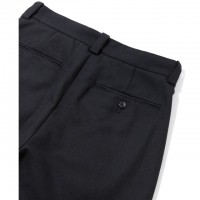 Sandinista - Wool Tuck Pants - Easy Fit Tapered
