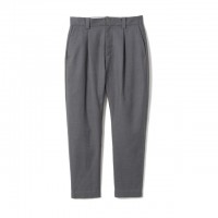 Sandinista - Wool Tuck Pants - Easy Fit Tapered