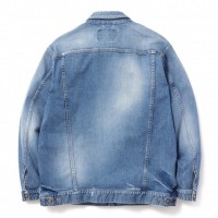 B.C. Stretch Damaged Denim Jacket Easy Fit