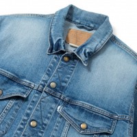 B.C. Stretch Damaged Denim Jacket Easy Fit