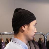 RACAL / カシミヤ混ケーブル折り返しワッチ