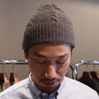 RACAL / カシミヤ混ケーブル折り返しワッチ