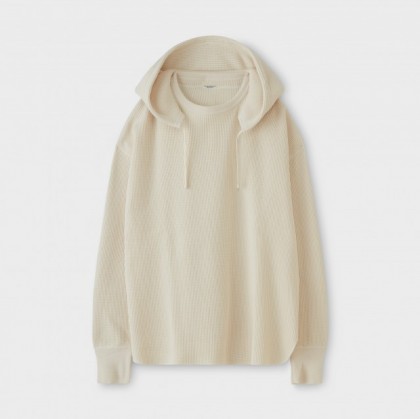 PHIGVEL - HOODED HEAVY WAFFLE TOP