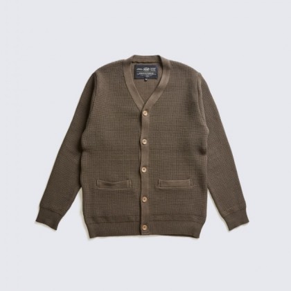ACVM - WAFFLE COTTON CARDIGAN
