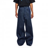 LANDROAD / COLOR DENIM BAGGY PANT