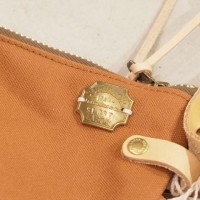 The superior labor - leather bottom shoulder bag S