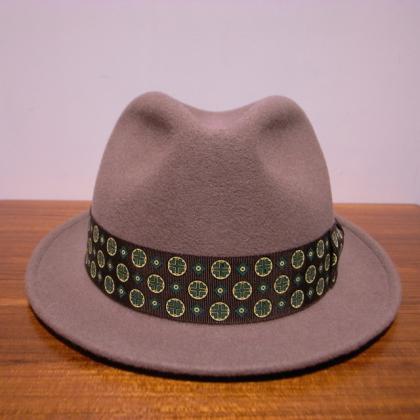 Racal / WOOL柄リボンHAT